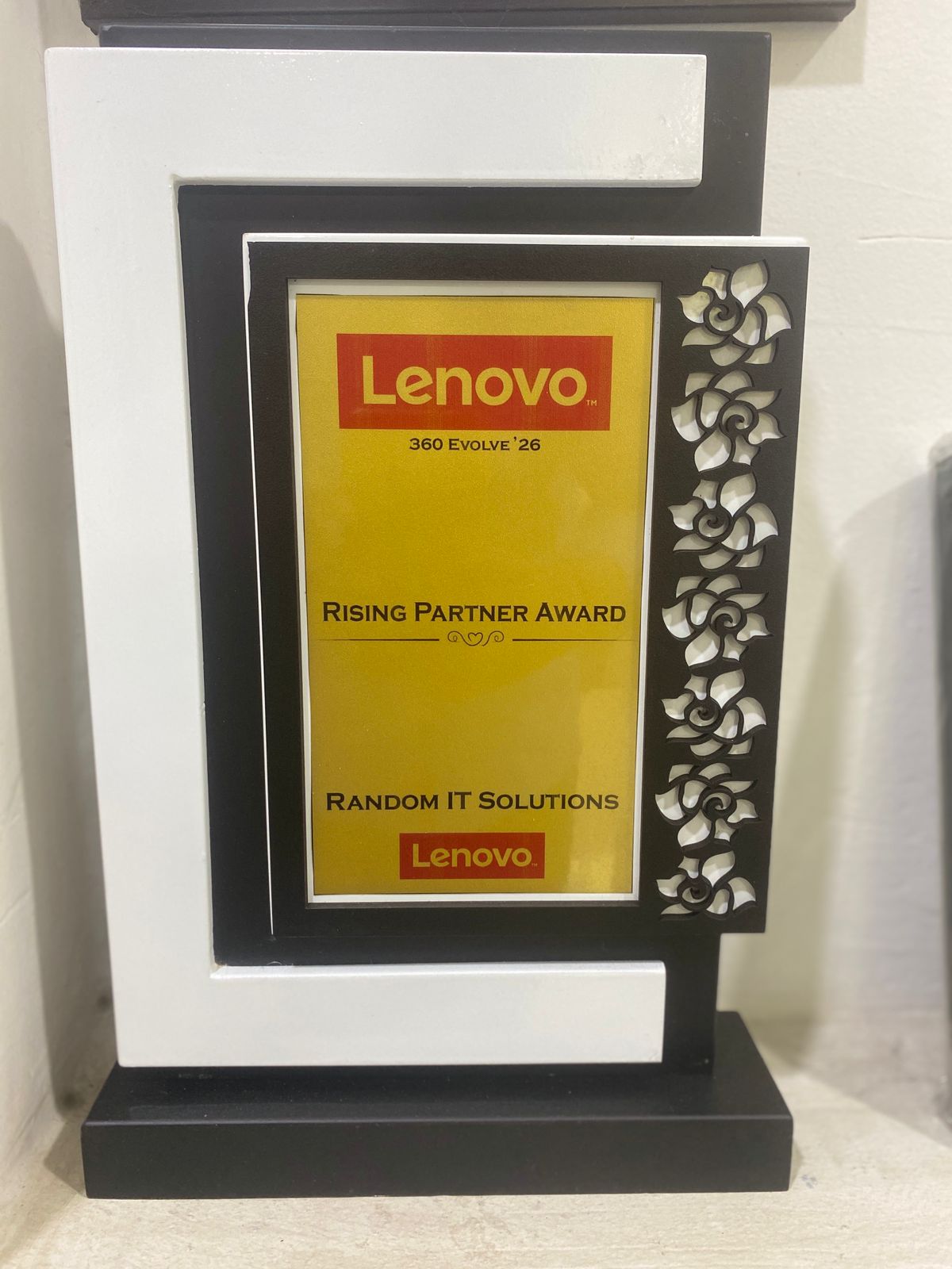 Lenovo Award